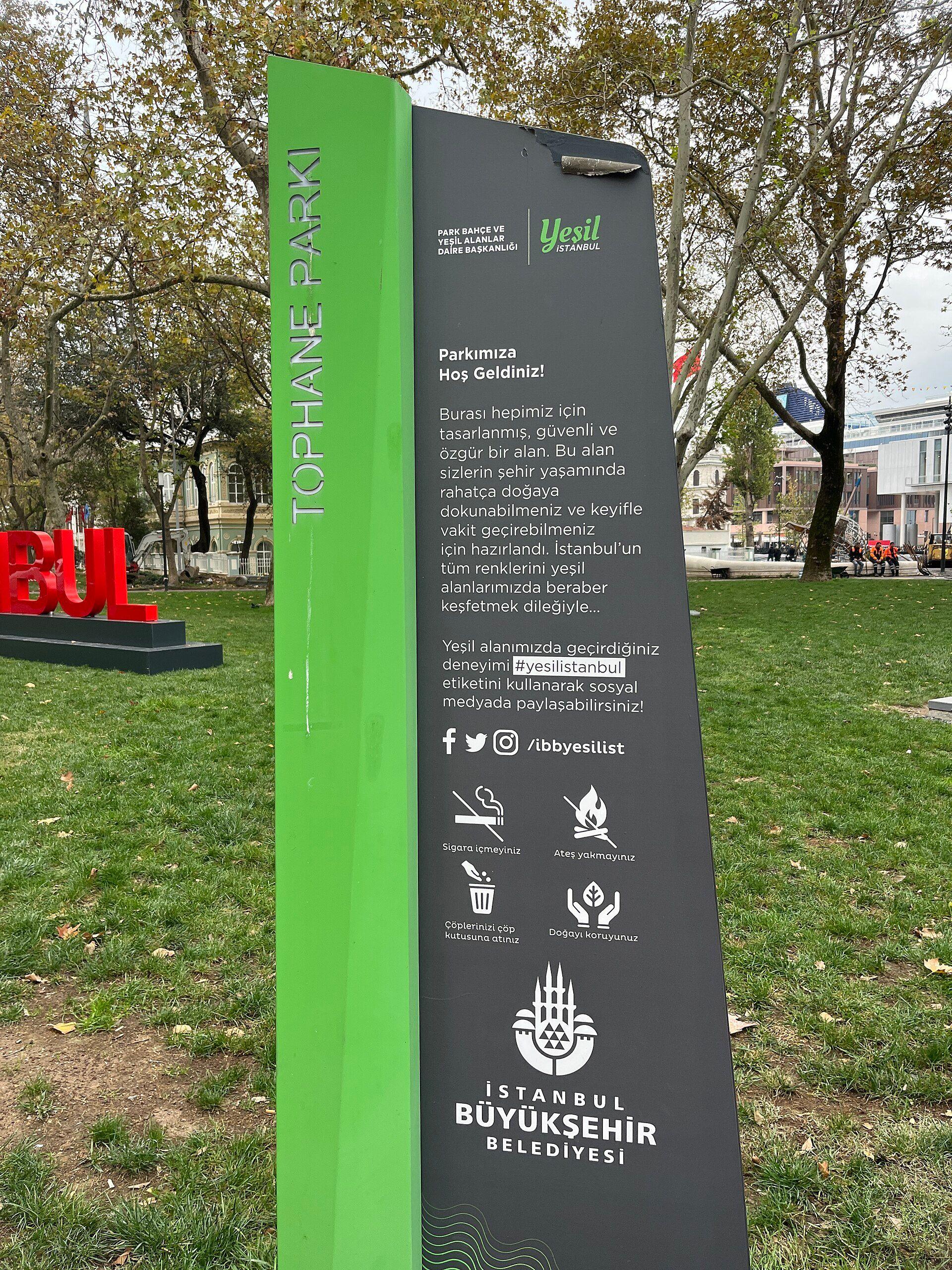 Tophane Parkı