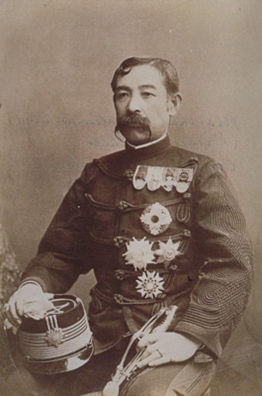 小松宮彰仁親王銅像